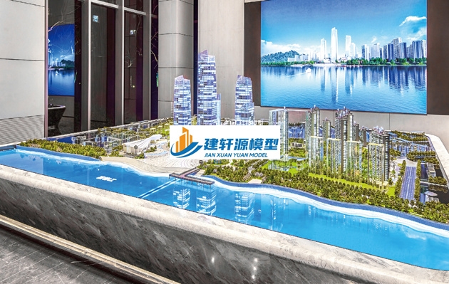 惠水富春-金茂星外滩模型