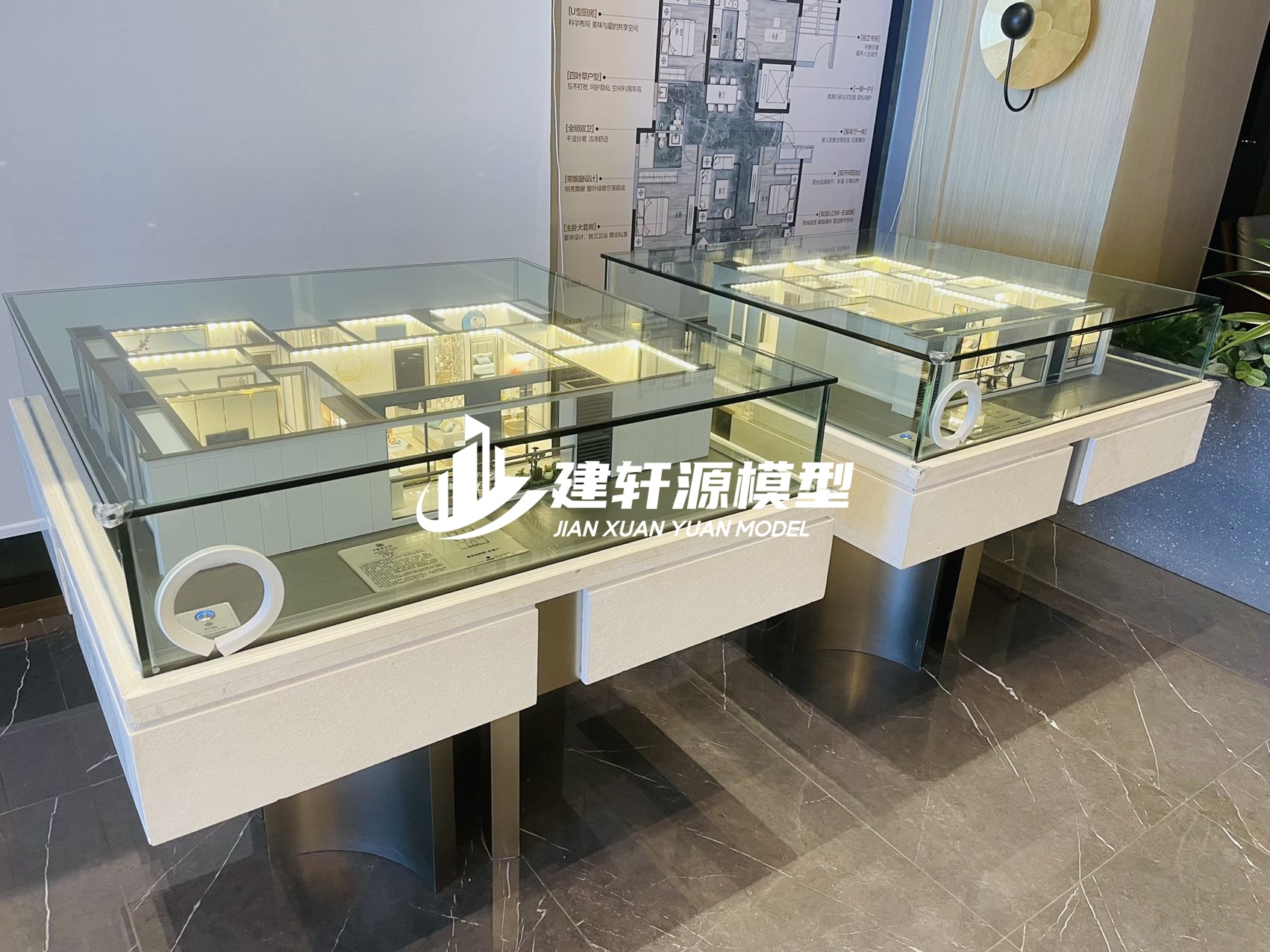 惠水中梁地产户型模型制作